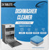 Air Jungles Dishwasher Cleaner Tablets 24 Count, Fragrance Free, Deep Cleaning Descaler Pods, Clean Dishwasher Machine, Remove Limescale, Hard Wat...
