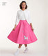 Simplicity 8775 Women's 1950's Vintage Rockabilly Poodle Skirt Sewing Pattern, Sizes 6-12...