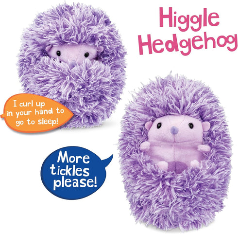 Higgle The Hedgehog - Interactive, Animated, Talking, Giggling Toy Pet, Over 50 Sounds, 5" Plush - New 2023 - Best Birthday Toy Gifts for Boys and...