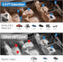 Car USB Charger Multi Port with 5.9FT Extension, QC3.0 76W Fast Charging Cigarette Lighter USB C Charger Adapter Multiple Ports for Mobile Phones ...