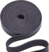 GORGECRAFT Black Leather Strap Strip 0.5 Inch Wide 79 Inch Long Lychee Pattern Leather Belt Strips Wrap Single Sided Flat Cord for DIY Crafts Clot...