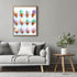 Posterizer 1 pcs-colorful pastel ice cream cones minimal poster 3-Kitchen & Bar Art-Gift for Men Women Teens- Art for Cafe, Restaurant, Coffee Bar...
