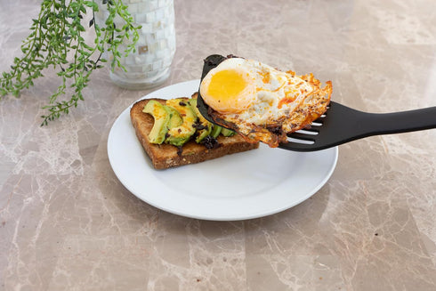 Fox Run Nylon Utensil Set, Ladle, Slotted Spoon, Spoon, Turner, and Spatula...