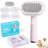 5 IN 1 Pet Grooming Brush Kit,Dog&Cat Self Cleaning Slicker Brush for Shedding.Dematting&Deshedding Dog Brush,Cat Hair Brush,Suitable for Small&La...