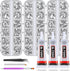 Rhinestones B7000 Glue with 14000Pcs Silver Diamonds for Crafts, Fabric Gem Glue Rhinestones Kit ss6-ss20 with Dotting Tools Clear Rhinestone for ...