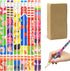 Fancy Land Welcome Back To School Pencils 60PCS Wooden Pencil with Eraser First Day School Classroom Teacher Award for Kids...