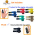 BodyMoves 5 Finger Splints plus 1 pinkie/kid splint (with Black Pinkie)...