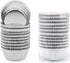 Gifbera Standard Silver Foil Cupcake Liners Metallic Paper Muffin Baking Cups 200-Count (Silver)...