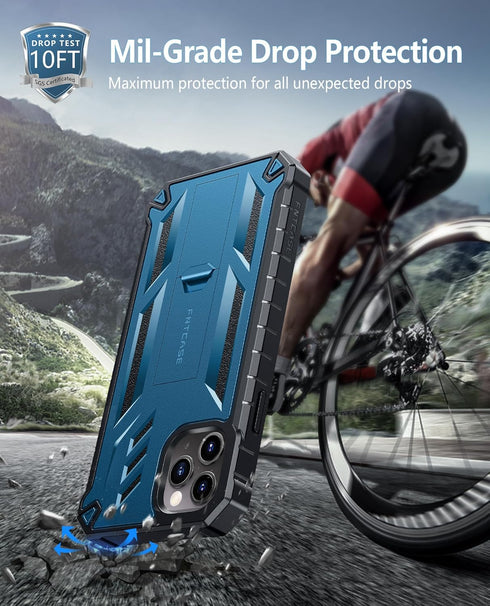 FNTCASE for iPhone 11 Pro-Max Case: Rugged Shockproof Protective Cases with Kickstand - Heavy Duty Dual Layer Military Grade Drop Proof Protection...