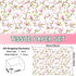 100 Sheets Pink Magnolia Flowers Printed Tissue Paper Floral Pattern and Leaves Art Decorative Tissue for Gift Wrapping Supplies...