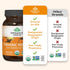 ORGANIC INDIA Turmeric Curcumin with Black Pepper - Organic Turmeric Supplement and Curcumin Supplement, Turmeric Capsules, Joint Support & Immune...