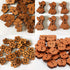 120PCS Assorted Wooden Buttons 2 Holes 12 Shapes Mixed Sewing Art Cloth Art DIY Craft Supplies Kit with Storage Box (12Assorted)...