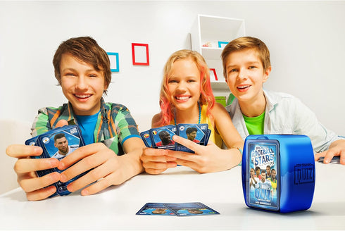 Top Trumps Soccer Trivia Game: Quiz Games - Trivia Quiz - Kids Games - Great Travel Games and Road Trip Games - Trivia Outdoor Games- Family Games...