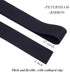 Petersham Ribbon 1 Inch Vintage Ribbon for Millinery Hat Craft(Black)...