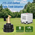 IBC Tote Adapter, 275-330 Gallon ibc tote fittings 2.36" Fine Thread Tote Valve Lead-Free Brass Hose Faucet Valve Tool with Ball Valve for Garden ...