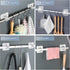 10PCS Curtain Rods No Drilling,Bracket No Drill Curtain Rod Brackets Self Adhesive Curtain Rod Holders Nail Free Adjustable Curtain Rod Hooks Curt...
