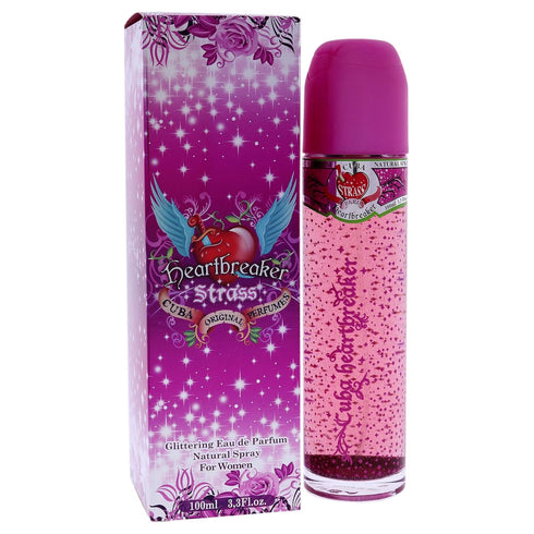 Cuba Cuba Strass Heart Breaker for Women Eau De Parfume Spray, 3.3 Ounces, (PC224)...