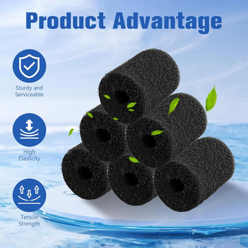 10 Pack Tail Scrubber Replacement for Polaris 280 360 180 380 480 3900 Pool Cleaner Parts, Sweep Hose Scrubber...