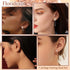 Florideco 21Pcs 16G Cartilage Earring Stud for Women Stainless Steel 20G Cartilage Hoop Earring Set Heart Flower Chain Dangle CZ Curved Tragus Con...