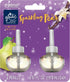 Glade PlugIns Refills Air Freshener, Scented and Essential Oils for Home and Bathroom, Sparkling Pear, Limited Edition Scent, 1.34 Fl Oz, 2 Count...