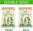 Hello Spring Cute Gnomes Floral Garden Flag Vertical Double Sided 12.5x18 Inch Welcome Spring Garden Flag Burlap Holiday Outdoor Decor...
