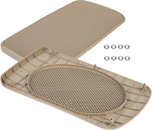 Replacement for Rear Speaker Grille Grill Cover 2002 2003 2004 2005 2006 Toyota Camry Tan 04007-521AA-E0......