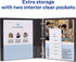 Avery Durable View 3 Ring Binder, 1 Inch Slant Rings, 1 Pool Blue Binder (17012)...