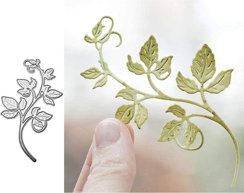 Leaves Flower Metal Die Cuts,Srping Leaf Flower Cutting Dies Cut Stencils for DIY Scrapbooking Album Decorative Embossing Paper Dies for Festival ...