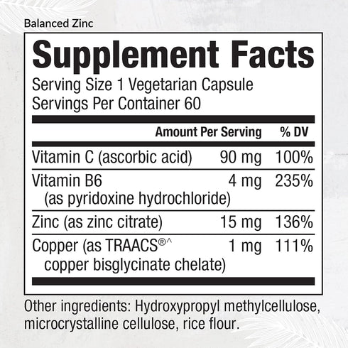 EquiLife - Balanced Zinc, Immune Support Supplement, Rich in Antioxidant, Zinc Copper Supplement, Source of Vitamin C, & Vitamin B6, Promotes Ener...