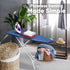 Home Intuition Iron Scorch Resistant Ironing Board Cover and Pad, 15x54, Standard Size Coated Thick Padding, Blue...