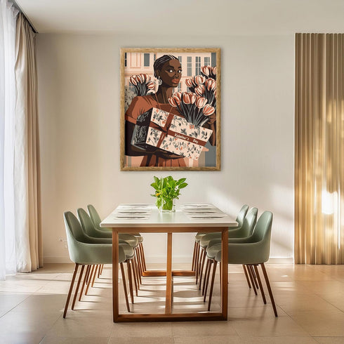 Posterizer 1 pcs-gift of self-love-Valentine's themed empowering poster-Romantic Art-Holiday Poster Collection-Gift for Couples boyfriend girlfrie...