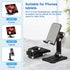 Foldable Phone Stand Desk for Samsung Galaxy S23 Ultra S24 A14 A54 5G A15 A13 A53 S22 Plus S21 FE S20 A03s A23 Pixel 8,iPad iPhone 15 Cell Phone H...