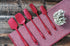 KITCHENLOVE Premium 600°F Heat Resistant 5 Piece Silicone Spatula Set for Baking, Cooking, Mixing - Non-Stick with High Grade S-Iron Steel Core - ...