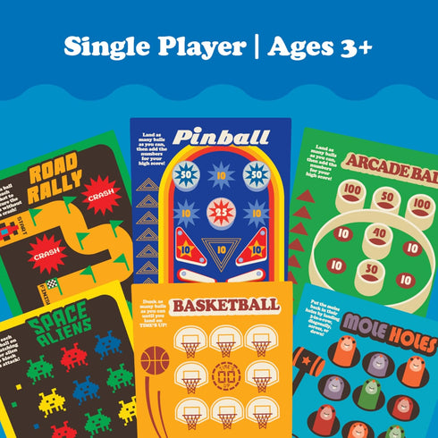 Original Waterfuls Classic Handheld Water Games – Kids Games, Retro Travel Games, Fidget Toys for Kids, Autism Toys, 6 Interchangeable Back Panels...