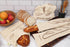 Reusable Bread Bags for Homemade Bread - 100% Organic Linen - 2 Large and 2 Extra Large Reusable Cloth Storage Bags with Drawstring for Sourdough ...