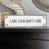 Lake Wood Signs (Medium - Wood And Metal, Lake Hair Don’t Care)...