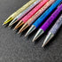 Jxueych 7 Pcs Funny Ballpoint Pen Set Gift for Coworker, Days of The Week Daily Glitter Pen, Black Ink Medium Point 1.0 Mm Smooth Writing...