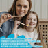 New Kids Bamboo Toothbrushes - 6 Pack, Organic Soft Bristle Toothbrush for Kids, Biodegradable Children's Toothbrushes (Toddler Toothbrush Ages 3-...