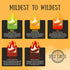 Spice Cartel's Asian Street Food Collection of Artisanal Herb & Spice Blends from Across Asia. Hand Made Grilling Gifts For Dad From The UK. 4 * 3...