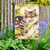Summer Cat Garden Flag 12x18 Inch Double Sided Be The Sunshine Cat with Sunflowers Small Yard Flags Spring Seasonal Decor for Farmhouse Holiday Ou...