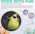 Silly Goose Gifts Little Nightmares Character Themed Baby Milestone Stickers for First Year Month to Month Photo Prop Infant Onesie Growth Chart S...