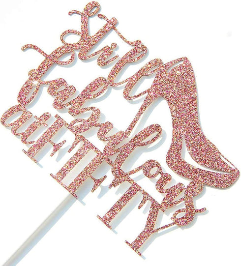 Rose Gold Still Fabulous at Fifty Cake Topper, Happy 50th Birthday Cake Topper, 50th Birthday Party Decoration...