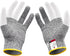 NoCry Kids Cut Resistant Gloves with 3 Reinforced Fingers - 100% Food Grade Kids Cooking Gloves with Level 5 Protection - Lightweight, Ambidextrou...