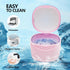Partial Denture Case Leak Proof with Strainer Basket and Brush, Waterproof Denture Cup Retainer Cleaning Bath Case Travel for Dentures, Braces, Ni...
