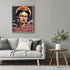 Posterizer 1 pcs- Frida Kahlo inspied art-strarry night sky theme-Famous Figures Art Collection-Fantasy & Fiction Art- Living Room Bedroom Decor- ...