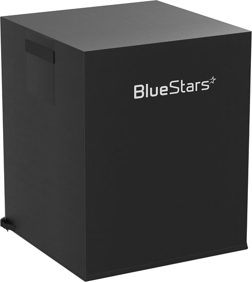 Air Conditioner Cover for Outside Units by BlueStars - Waterproof & Windproof - 420D Oxford Fabric - Outdoor Central AC Units Square Cover (26x26x...