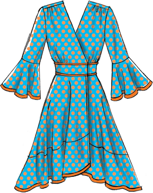 McCall Pattern Women's Crop Top, Blouse, and Dress, Sizes 6-14 Sewing Pattern...