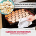 MIU Macaroon Silicone Baking Mat, Non-Stick Cookie Baking Mat, 2 Half Sheets and 1 Quarter Sheet, Perfect Baking Pad Cookie Kit for Macarons, Cake...