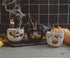 Hello Kitty Sanrio Pumpkins Ceramic Ramen Dinnerware Set | Includes 20-Ounce Noodle Bowl and Wooden Chopsticks...