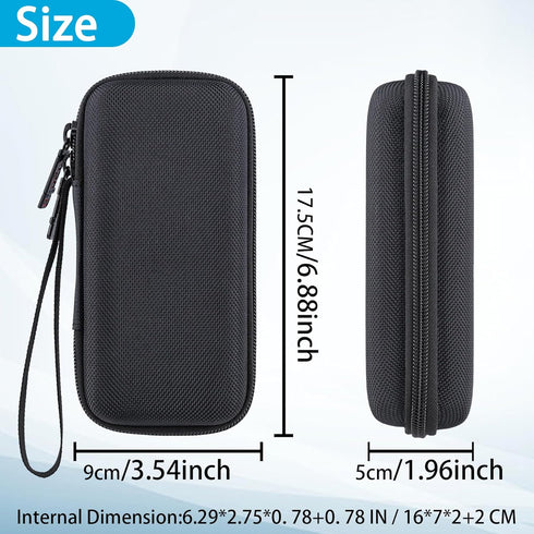khanka Hard Travel Case Replacement for Anker MagGo 6600mAh/10000mAh Power Bank,Qi2 Certified 15W Ultra-Fast MagSafe-Compatible Portable Charger,C...